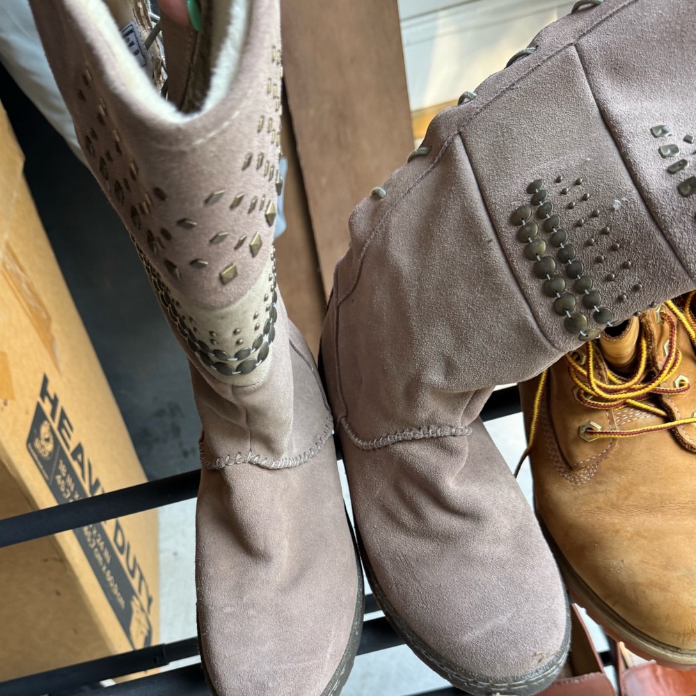 UGG Taupe Winter Boots